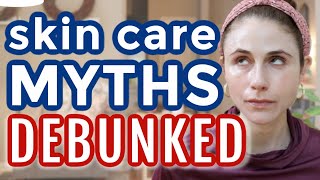 5 SKIN CARE MYTHS debunked Dr Dray [upl. by Ainirtak917]