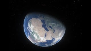 Zooming out from Earth with Space Engine [upl. by Sair]