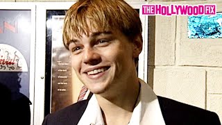 Leonardo DiCaprio Speaks On Playing A Drug Addict amp More At The Basketball Diaries Movie Premiere [upl. by Quennie]