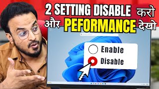 Disable THESE 2 Settings to BOOST Your Computer 🚀PERFORMANCE [upl. by Jarrow752]