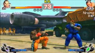 Street Fighter 4 3D Edition Online vs Gameplay [upl. by Latouche383]