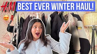 HampM WINTER HAUL😍 HampM LATEST Winter Collection  Rupal Yadav hm wintercollection [upl. by Milon]