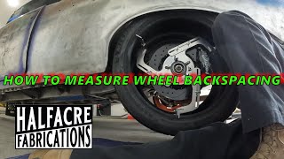 How to Measure for Wheel Offset [upl. by Itsrejk]