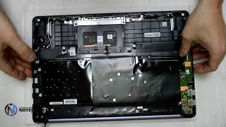 ASUS N580  Disassembly and cleaning [upl. by Lough]