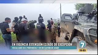 Noticias7  ESTADO DE EXCEPCIÓN [upl. by Josephine168]