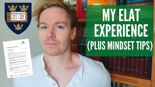 My ELAT Experience Plus Mindset Tips [upl. by Einnod]