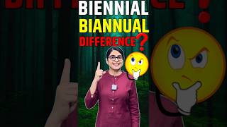 Difference Between Biannual and Biennial 🤓💯 confusingwords ssccgl2024 englishbymanishabansalmaam [upl. by Sezen]