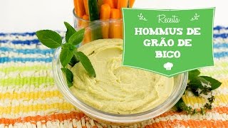 Receita de Homus de Grão de Bico [upl. by Eimile]