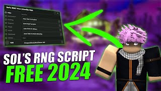 Sols Rng Script Hack 2024  FAST Auto Roll AURA HACK  INF BOOST ITEM LUCK  OP CHEAT 2024 [upl. by Jollanta]