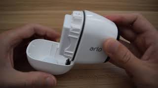 Arlo Pro  Battery Replacement [upl. by Ammadas669]