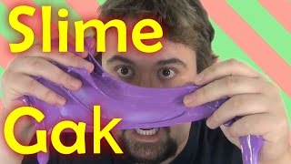 Make Slime Gak Goo Experiment at Home  Lets Do Science [upl. by Naerad]