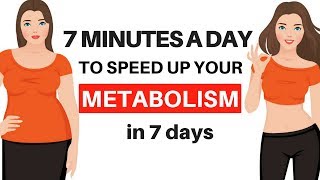 7 DAY CHALLENGE  CALORIE 🔥 BURNING 7 MINUTE WORKOUT TO SPEED UP YOUR METABOLISM  START NOW [upl. by Il]