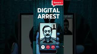 What is Digital Arrest  Cyber Fraud  How to stay safe from Digital Arrest shortsvideo shorts [upl. by Eelaras]