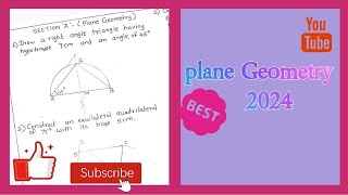 Intermediate plane geometry 2024 [upl. by Micro]