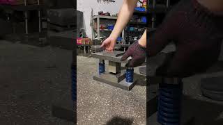 Hydraulic cutting mold elasticity test shorts craft [upl. by Anafetse]