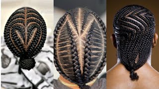 Natural Cornrow Braids hairstyles 🔥😱🤩🔥 [upl. by Drallim]