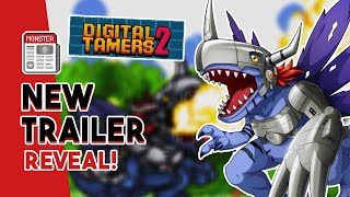 NEW NEVER BEFORE SEEN Digital Tamers 2 Gameplay Trailer  Monster Taming Direct Submission Revealed [upl. by Dagney]