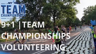 NYRR Team Championships  91 Marathon Program  Volunteering  NYRRTeamChamps [upl. by Evol]