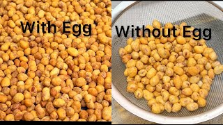 How To Make Coated Peanuts At Home In 2 Ways With Eggs and Without Eggs [upl. by Lauer]