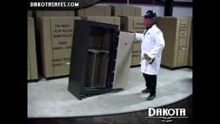 Dakota Safe  Moving a Gun Safe  Self Installation  Bolt Down [upl. by Nira]