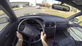 61k mile 1990 Lexus LS 400 Walk Around and POV Drive [upl. by Nylinnej]