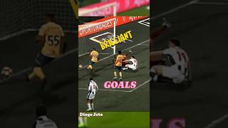 Brilliant Goals  Diogo Jota 🤤 shortvideo bestgoals football soccer diogojota [upl. by Inalaehak]