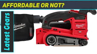 Milwaukee M18 FUEL Belt Sander Cordless Powerhouse [upl. by Yarg]