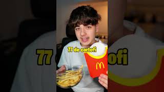 Câți cartofi sunt la KFC vs Mec kfc mcdonalds [upl. by Annaya]