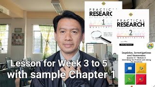 Week 3  5 Lessons  Inquiries Investigations and Immersion  PR1 and PR 2 sample CH 1 [upl. by Aerdnua]