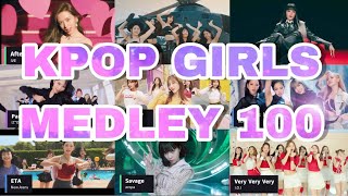 🎧PlayList🎧KPOP 女性サビメドレー100曲【最新版】여자 아이돌 100곡 메들리 [upl. by Novj]