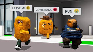 NUGGETS LAB ROBLOX FUNNY MOMENTS Brookhaven 🏡RP [upl. by Ailen]