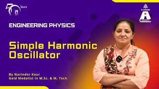 Simple Harmonic Oscillator  Engineering Physics  S Chand Academy [upl. by Eirrac]