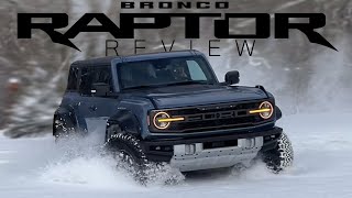 The Ford Bronco Raptor Is The Wildest Vehicle Ive Ever Driven [upl. by Levon]