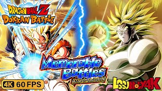 DBZ DOKKAN BATTLE  VS Memorable Battles Movie Edition Super Gogeta  4K 60FPS [upl. by Aid558]