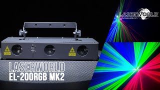 Laserworld EL200RGB MK2 laser system product video  Laserworld [upl. by Ettelimay]