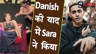 Sara Ali Khan Gets Emotional on the Demise of Ex Ace of Space Contestant Danish ZehenShares A Post [upl. by Anik]