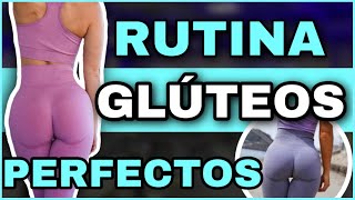 GLUTEOS REDONDOS RUTINA FACIL Y EFECTIVA EN CASA  NatyGloss Gym [upl. by Berkshire404]