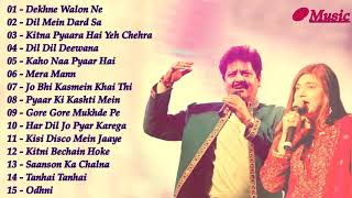 BEST OF ALKA YAGNIK AND BEST OF UDIT NARAYAN EVERGREEN SONGS SADABAHAR ALKAYAGNIK UDIT [upl. by Htabmas769]