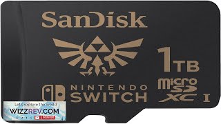 SanDisk 1TB microSDXCCard Licensed for NintendoSwitch SDSQXAO1T00GN6ZN Review [upl. by Cila469]