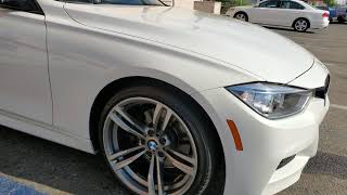 BMW 328I F30 MSport 437M Wheels NO DROP Thinking HampR Super Sports  to be continued [upl. by Loma257]