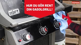 Hur du gör rent din gasolgrill [upl. by Yelserp311]