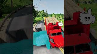 timbertruck truck pothole simulation shorts [upl. by Elrebmik]