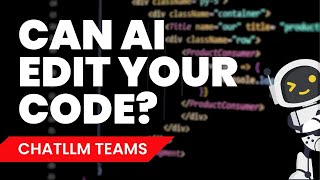 Can AI Really Edit Your Code Exploring ChatLLM Teams Powerful AI Editor [upl. by Neyuh]