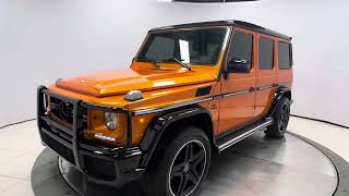 2017 Mercedes Benz G63 Sunsetbeam Package [upl. by Nodnarb358]