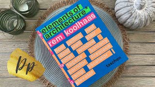 Elements of Architecture  Rem Koolhaas  Taschen Reviews [upl. by Annij]