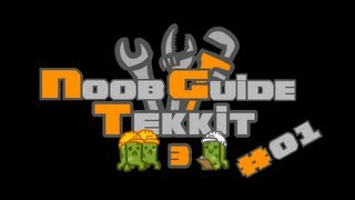 Noob GuideTutorial  Tekkit 01 Getting Started amp New Ores [upl. by Ivad]