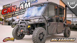 Walkaround  2025 CanAm® Defender MAX Lone Star Cab HD10 [upl. by Enyad]