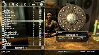 Skyrim  New Inventory Mod SkyUI  Tips [upl. by Cheria]