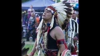 Seattle WA Pow Wow PowWow Native American Festival Seattle Discovery Park jul 20 2013 [upl. by Aillicirp]