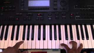 Melodia desencadenada acordes Unchained melody piano chords [upl. by Nylsoj]